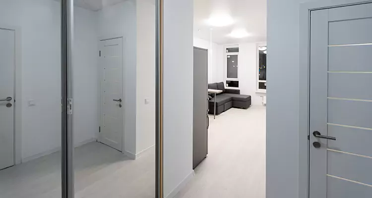 Modern Mirrored Closet Doors Repair in Daly City, CA