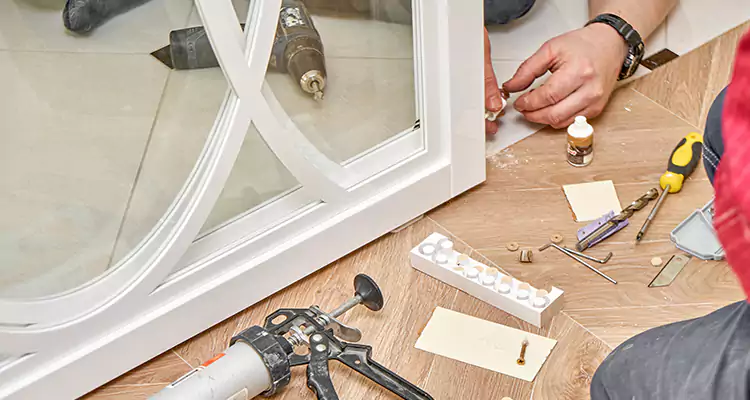 Interior Patio Door Casing Repair in Daly City, CA