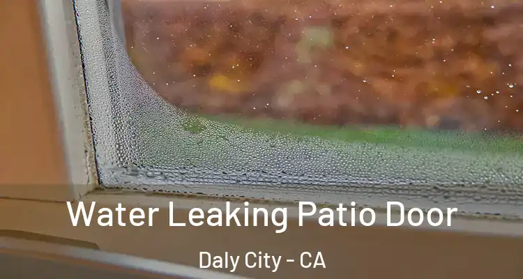  Water Leaking Patio Door Daly City - CA
